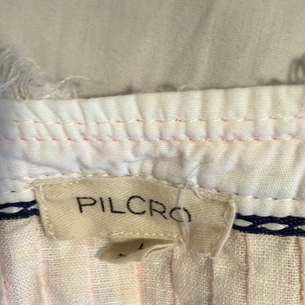 Pilcro White and Pink Blouse - Picture 5 of 5